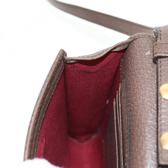 GUCCI GG Supreme Shoulder Bag PVC Beige Gold 647927 Auth 142997M - Picture 11 of 16